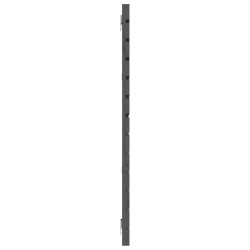 Wand-Kopfteil Grau 156x3x91,5 cm Massivholz Kiefer