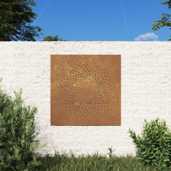 Garten-Wanddeko 55x55 cm...