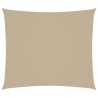 Sonnensegel Oxford-Gewebe Rechteckig 2,5x3 m Beige