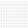 Eurozaun Stahl 25 x 0,8 m Grau