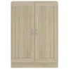 Bücherschrank Sonoma-Eiche 82,5x30,5x115 cm Holzwerkstoff