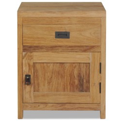 Nachttisch Massivholz Teak 40x30x50 cm