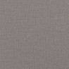 Tagesbett Taupe 100x200 cm Stoff