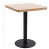 Bistrotisch Hellbraun 60x60 cm MDF