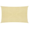 Sonnensegel 160 g/m² Beige 2,5x4,5 m HDPE