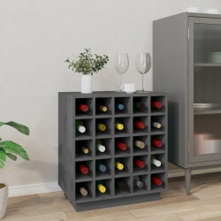 Weinregal Grau 55,5x34x61...