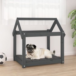 Hundebett Grau 71x55x70 cm...