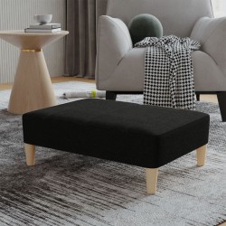 Fußhocker Schwarz 78x56x32...