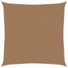 Sonnensegel 160 g/m² Taupe 4,5x4,5 m HDPE