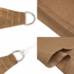 Sonnensegel 160 g/m² Taupe 3x4,5 m HDPE