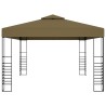 Pavillon 3x4 m Taupe 180 g/m²