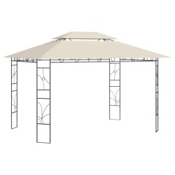 Pavillon 4x3x2,7 m Creme...