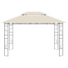 Pavillon 4x3x2,7 m Creme 160 g/m²