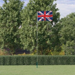 Flagge Großbritanniens mit...