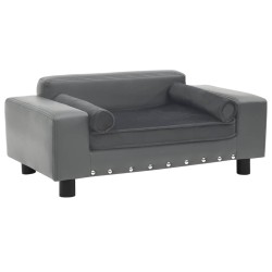 Hundesofa Grau 81x43x31 cm...