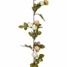 Weihnachtskränze Blumen 6 Stk. Champagnerfarben 215 cm