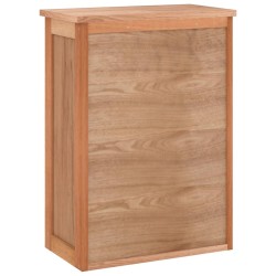 Wand-Badschrank 42x23x60 cm Massivholz Nussbaum