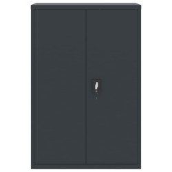 Aktenschrank Anthrazit 90x40x180 cm Stahl