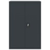 Aktenschrank Anthrazit 90x40x180 cm Stahl