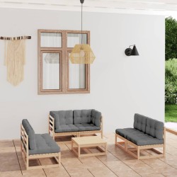 7-tlg. Garten-Lounge-Set...