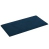 Wandpaneele 12 Stk. Blau 30x15 cm Samt 0,54 m²