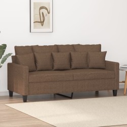 2-Sitzer-Sofa Braun 140 cm...