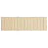 Sonnenliegen-Auflage Beige 200x50x3 cm Oxford-Gewebe