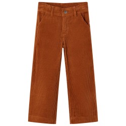 Kinderhose Cord Cognac 128