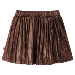 Kinderrock mit Glitzer Cognac 104