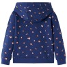 Kinder-Kapuzenpullover Marineblau 116