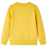 Kinder-Sweatshirt Dunkles Ocker 140