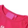 Kinder-Langarmshirt Knallrosa 104