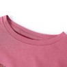 Kinder-Langarmshirt Himbeerrosa 116