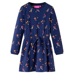 Kinderkleid Marineblau 140