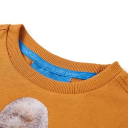 Kinder-Langarmshirt Dunkelocker 104