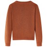 Kinder-Strickjacke Cognac 104