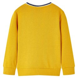 Kinder-Sweatshirt Ocker 140