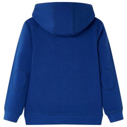 Kinder-Kapuzenpullover Dunkelblau 140