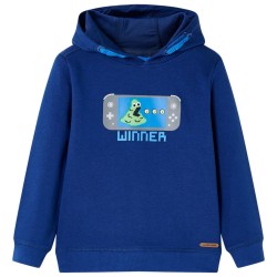 Kinder-Kapuzenpullover Dunkelblau 116