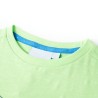 Kinder-T-Shirt Neongrün 116