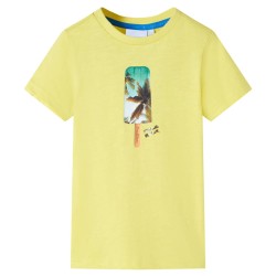 Kinder-T-Shirt Gelb 104