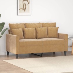 2-Sitzer-Sofa Braun 120 cm...