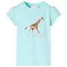 Kinder-T-Shirt Hellblau 104