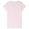 Kinder-T-Shirt Zartrosa 140