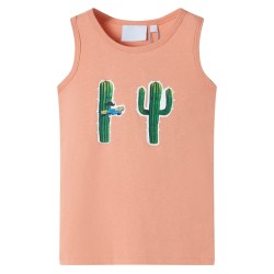 Kinder-Tanktop Hellorange 92