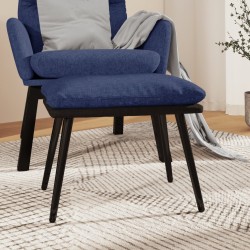 Fußhocker Blau 45x29,5x35...