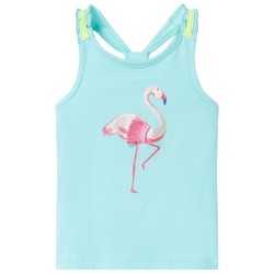 Kinder-Tanktop Helles Minzgrün 104