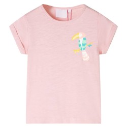 Kinder-T-Shirt Hellrosa 140