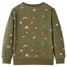 Kinder-Sweatshirt Khaki 128