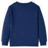 Kinder-Sweatshirt Marineblau 92